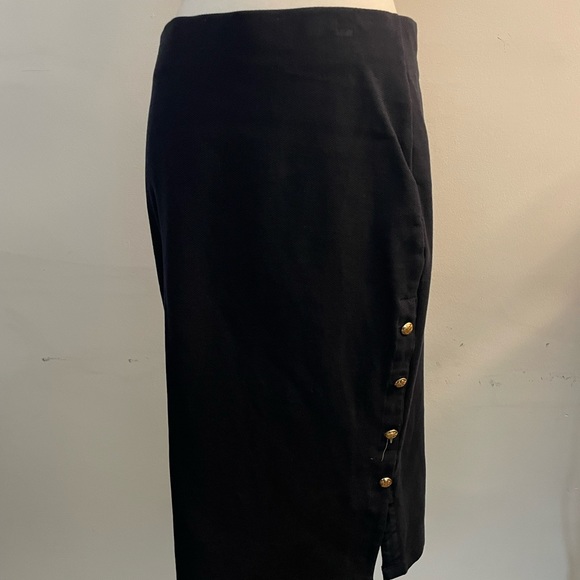 Ralph Lauren Blue Midi Skirt - Picture 2 of 12